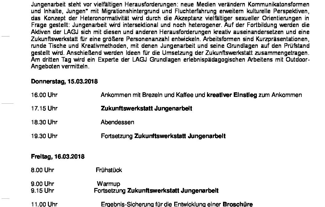 AusschreibungLandesweitLehrgangVorstandAusschussLAGJ