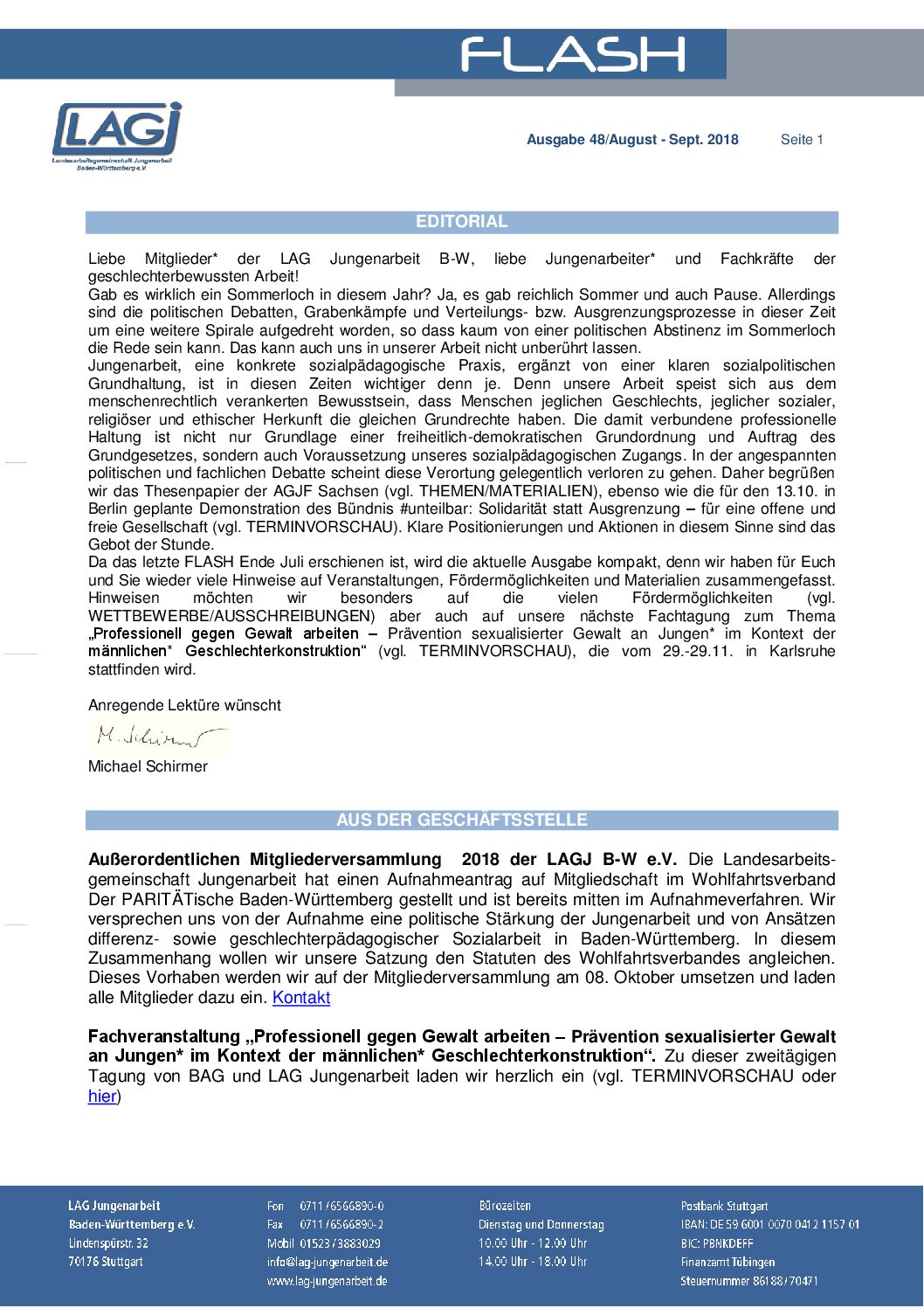 LAGJM-MV & Fachdialog "Weißsein und Rassismus – Impulse für die eigenen und institutionellen fachlichen Positionierungen. (mit Tsepo Bollwinkel)