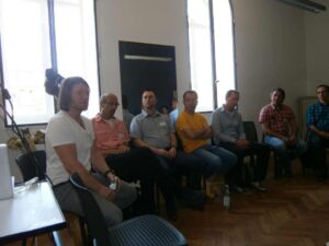 Publikum beim Workshop mit Florian Hahn