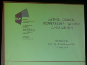 Präsentation "Mythen, Dramen, Körperbilder - wonach Jungs suchen"