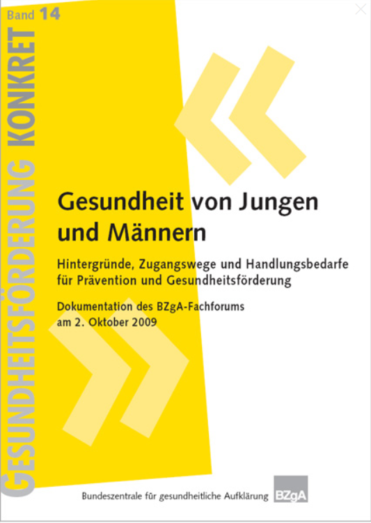 Vorschaubild "Gesundheit von Jungen und Männern"