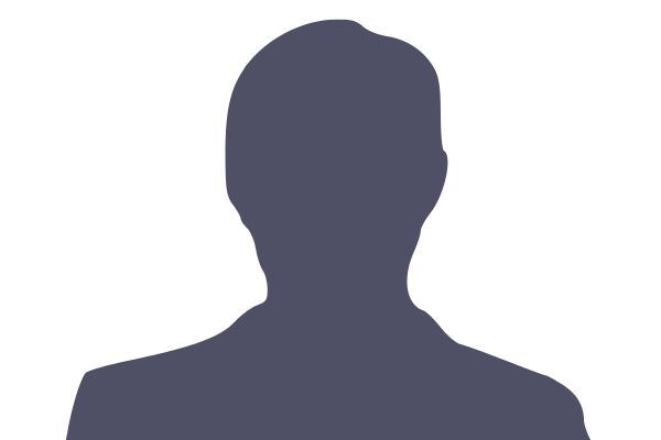Silhouette eines Mannes