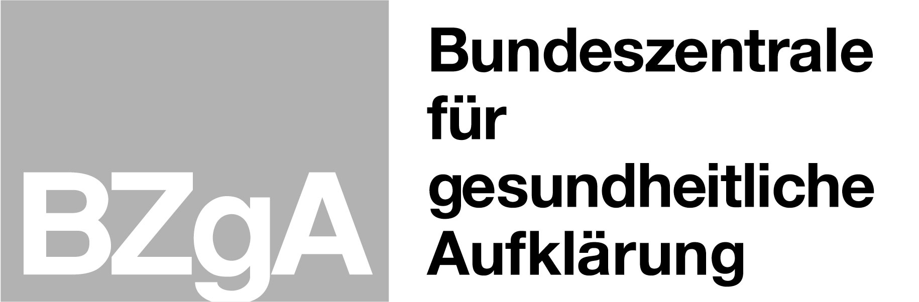 Logo der BZgA